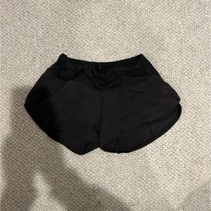 Black Lululemon shorts size 0